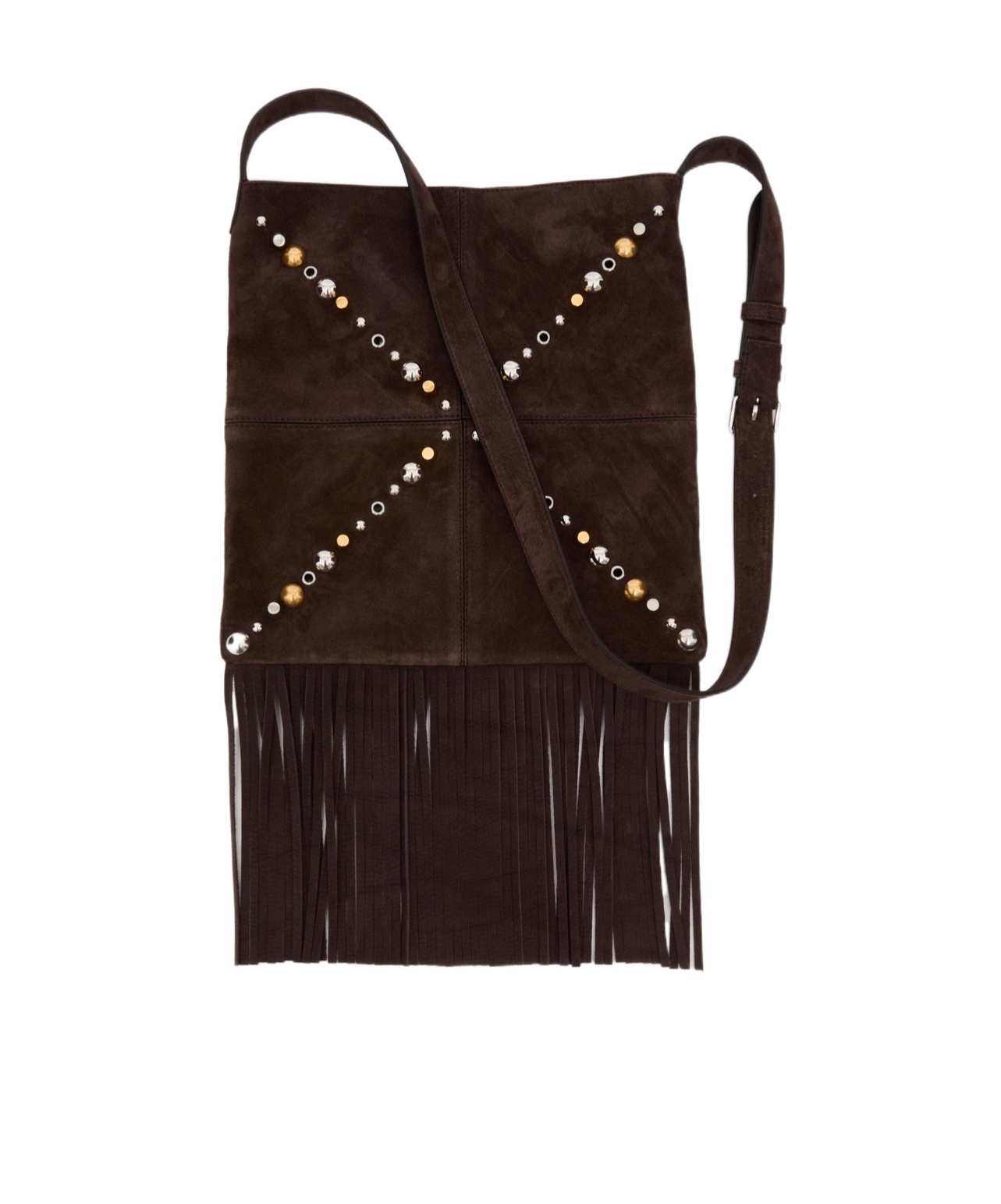 Valentino Logo Shoulder Bag In Black