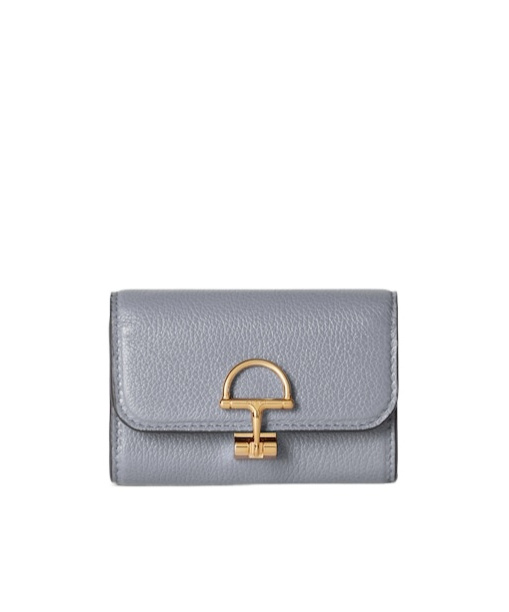 Gucci Softbit Card Case In Gray