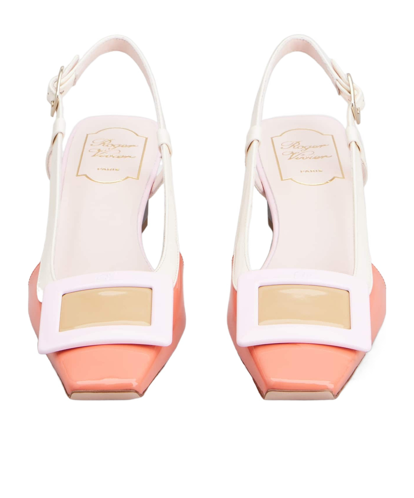 Roger Vivier Belle Vivier High-heeled Sandals In Multicolor