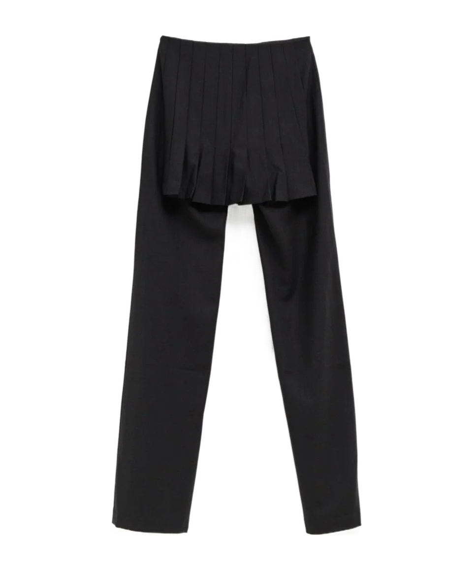 Paloma Wool Pleated Skirt In Black