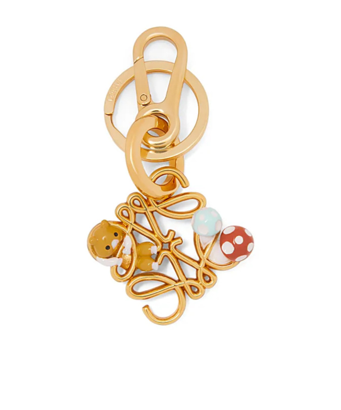 LOEWE HAMSTER ANAGRAM CHARM IN ENAMEL