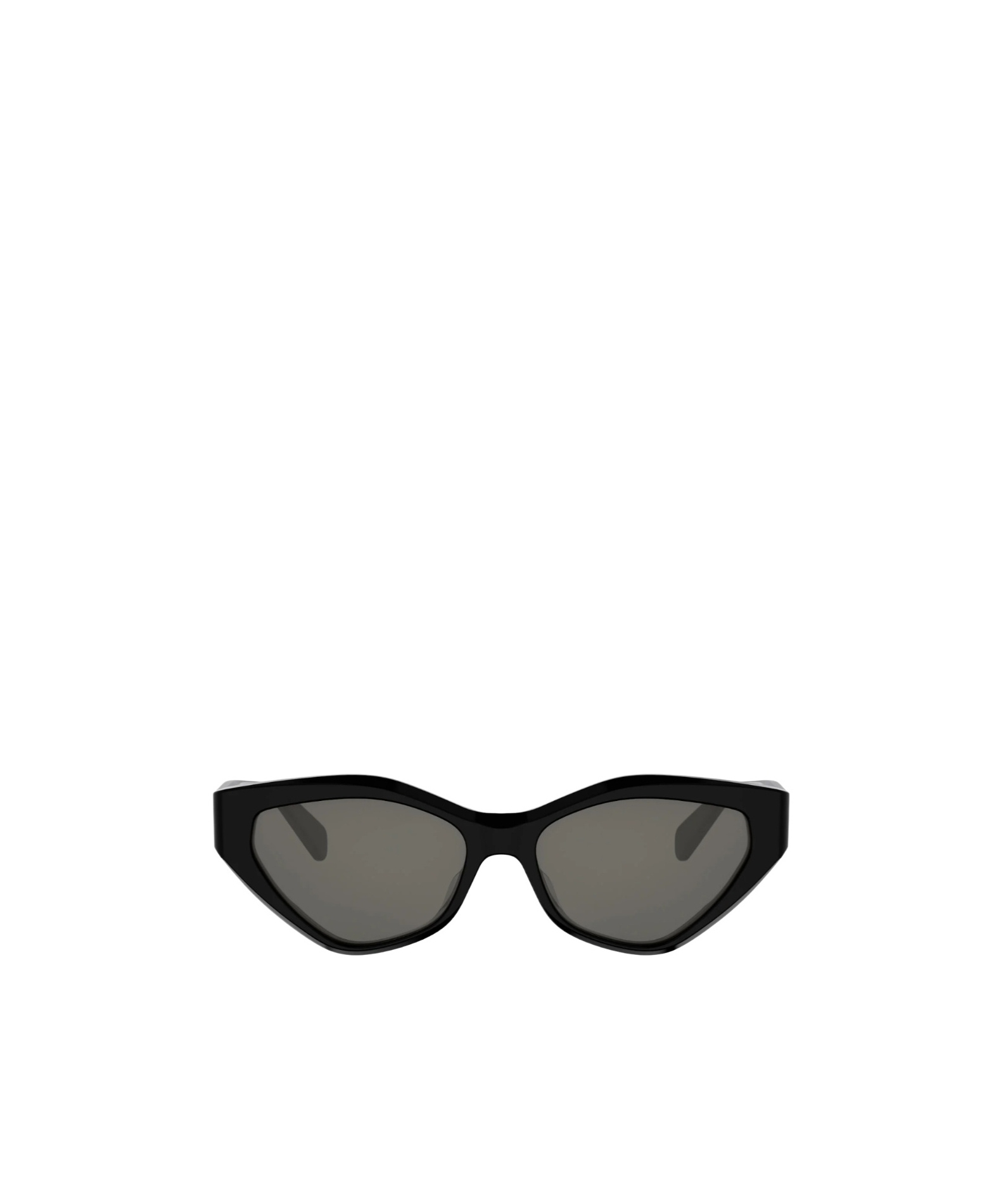 Celine Triomphe 17 56mm Cat Eye Sunglasses In Black