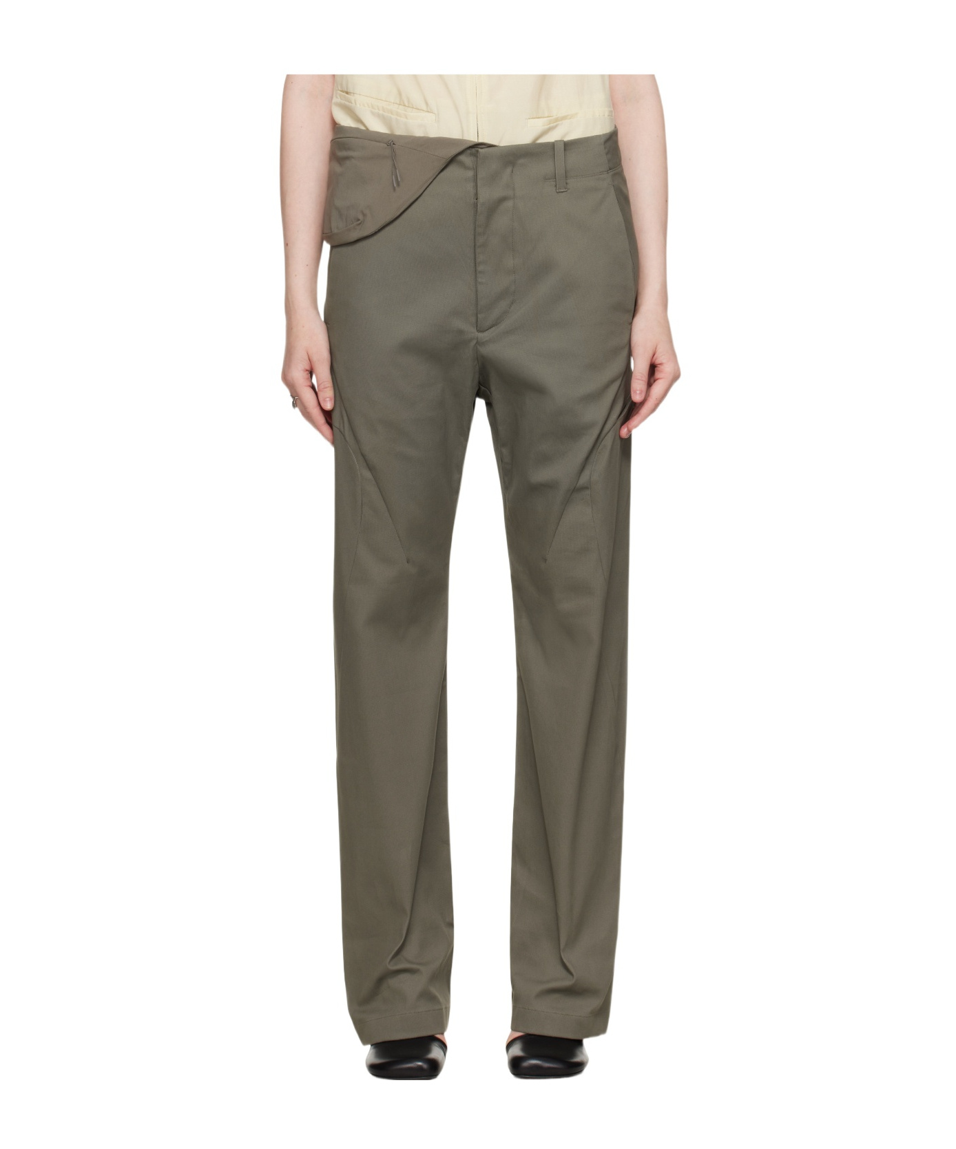 Post Archive Faction (paf) Khaki 8.0 Right Technical Trousers In Green