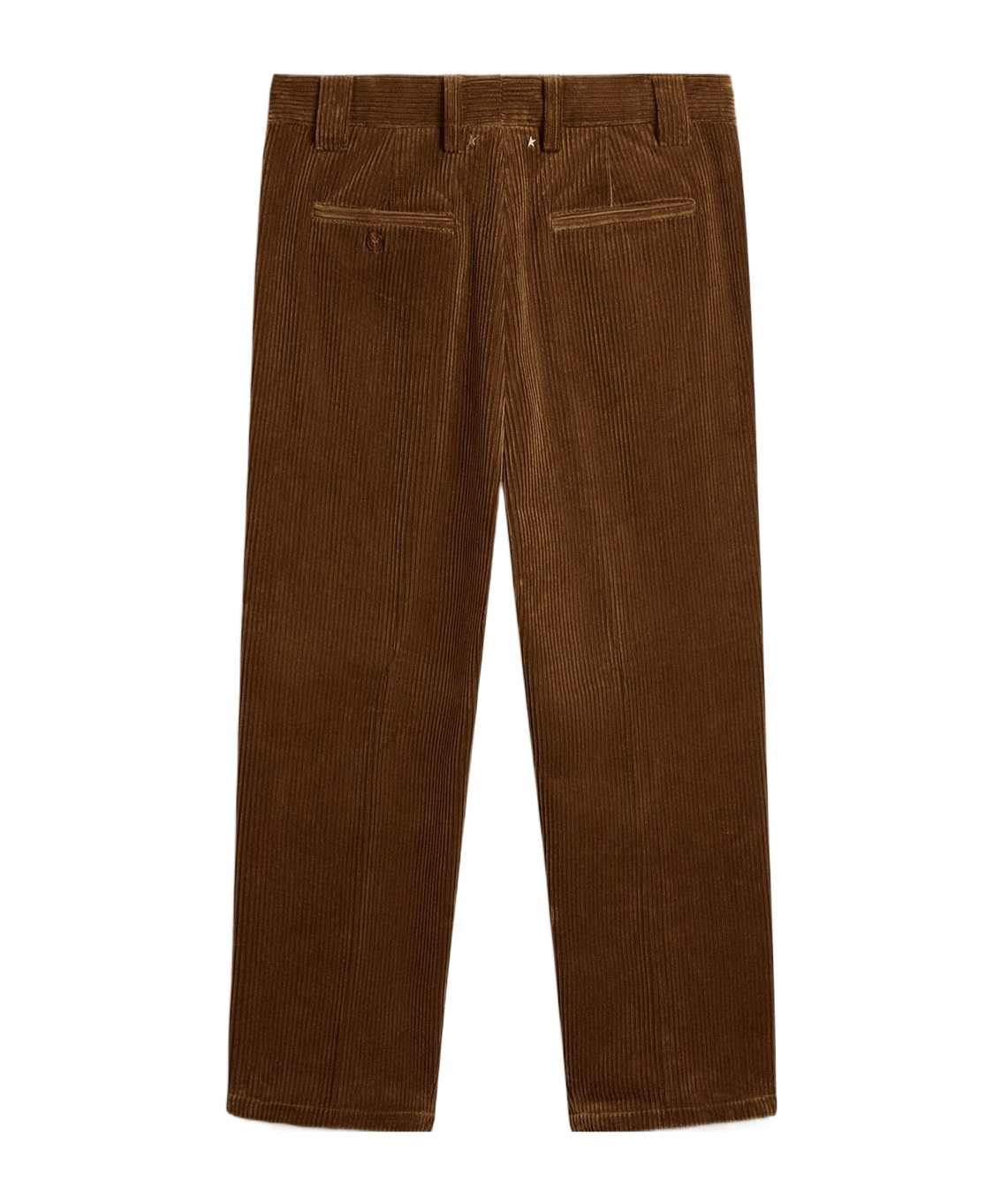 Golden Goose Belt-loop Casual Pants In Brown