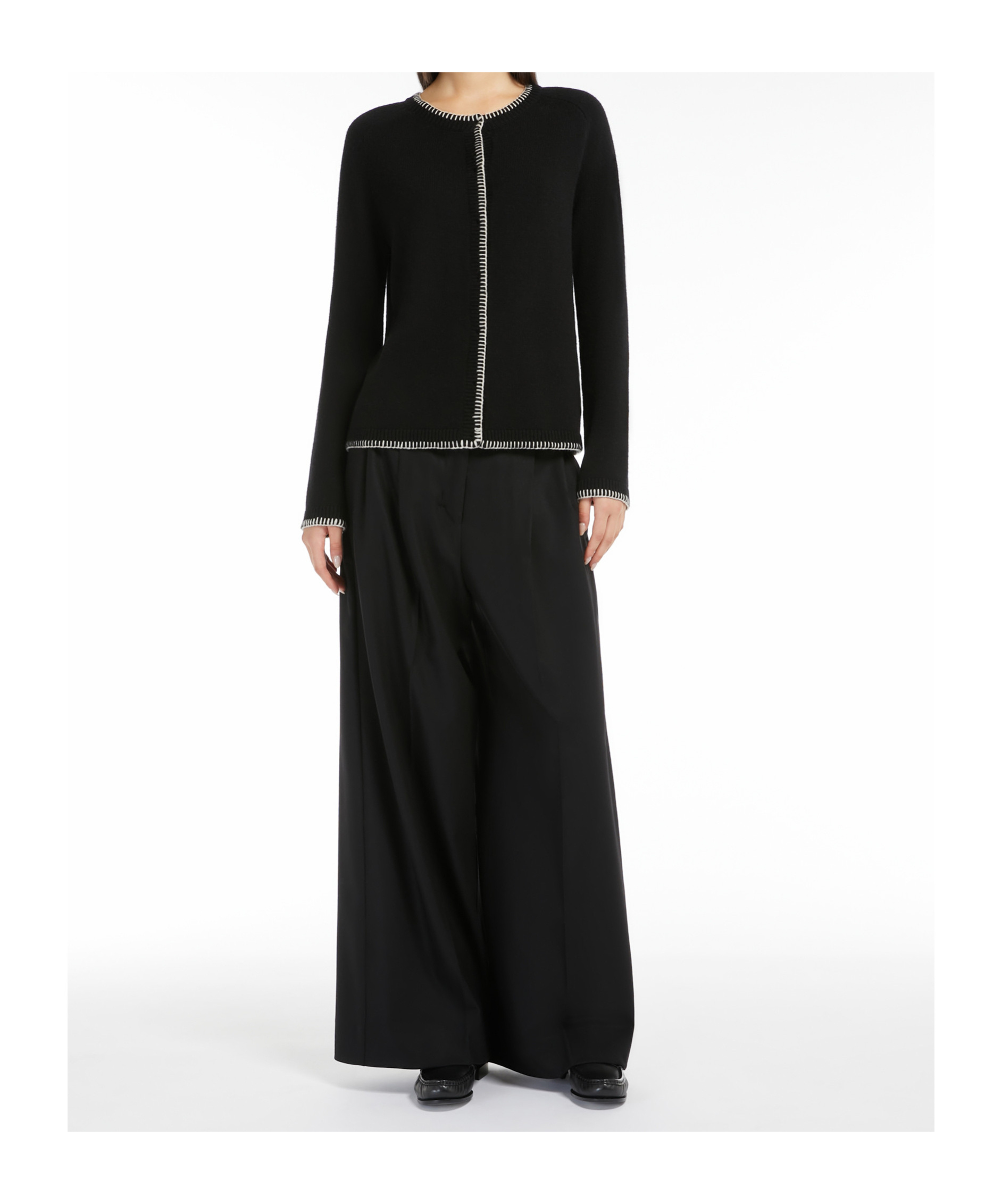 MAX MARA BELT-LOOP CASUAL PANTS