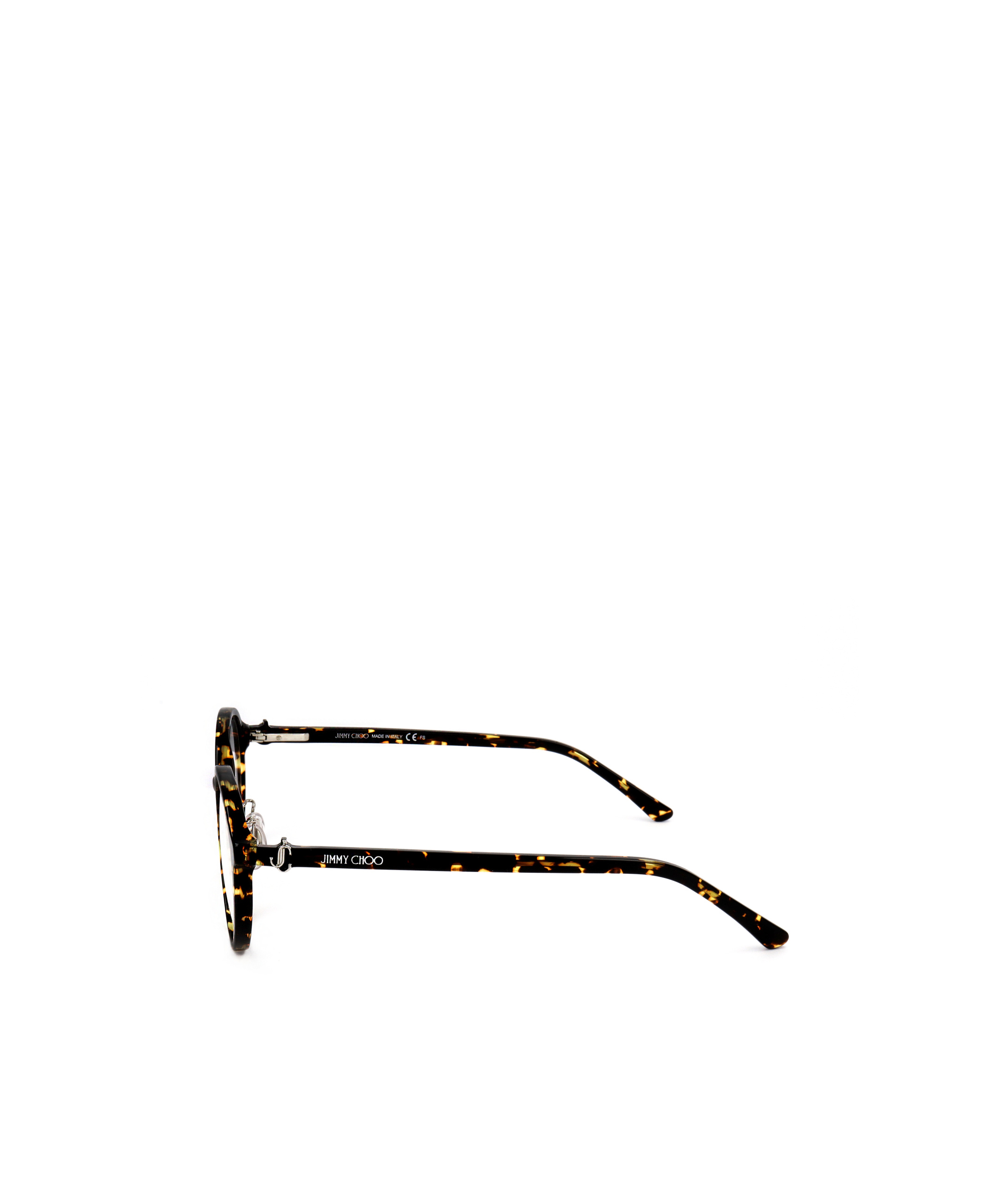 JIMMY CHOO JIMMY CHOO EYEWEAR ROUND FRAME GLASSES 