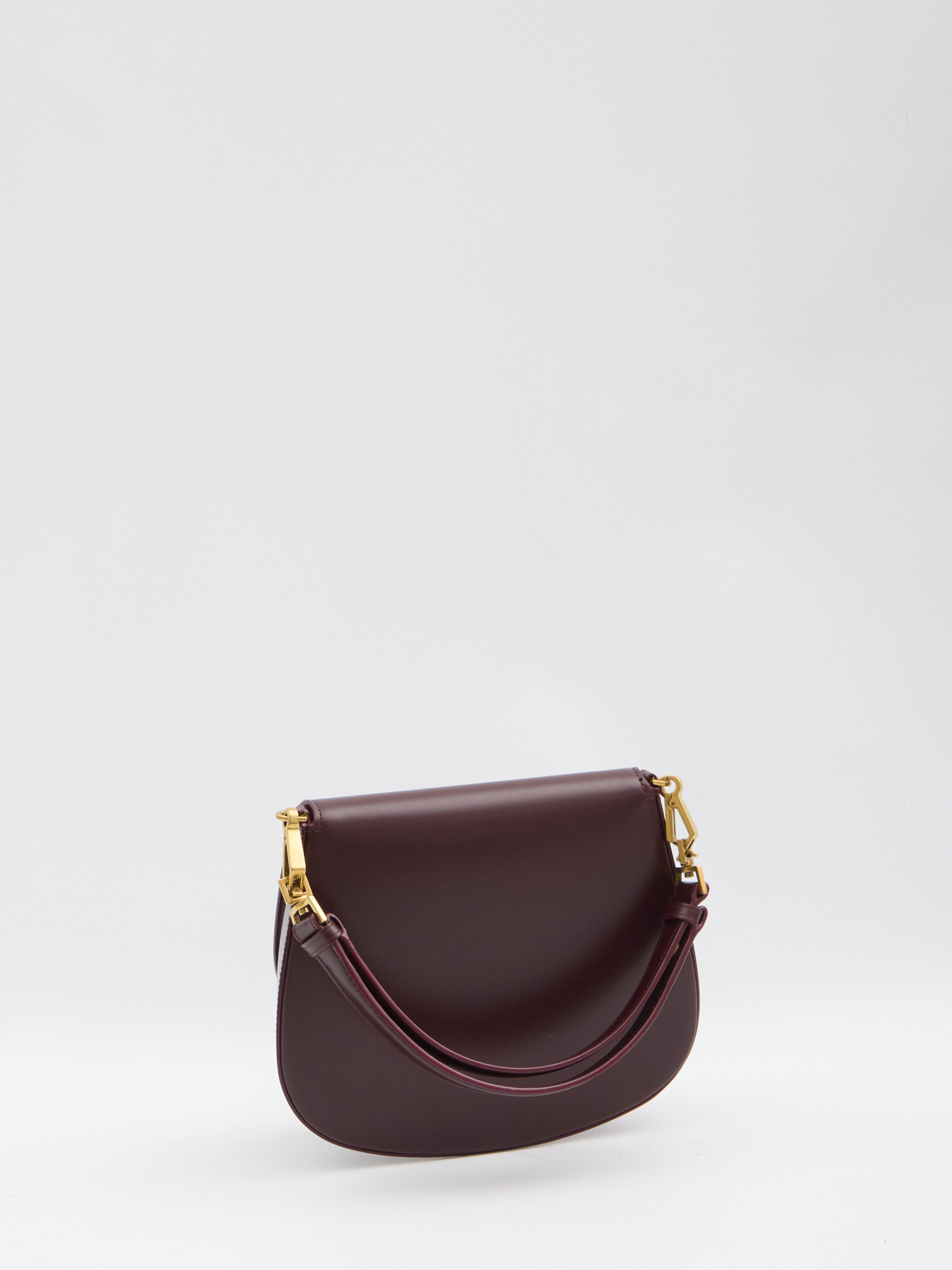 Saint Laurent Voltaire Mini Bag In Burgundy