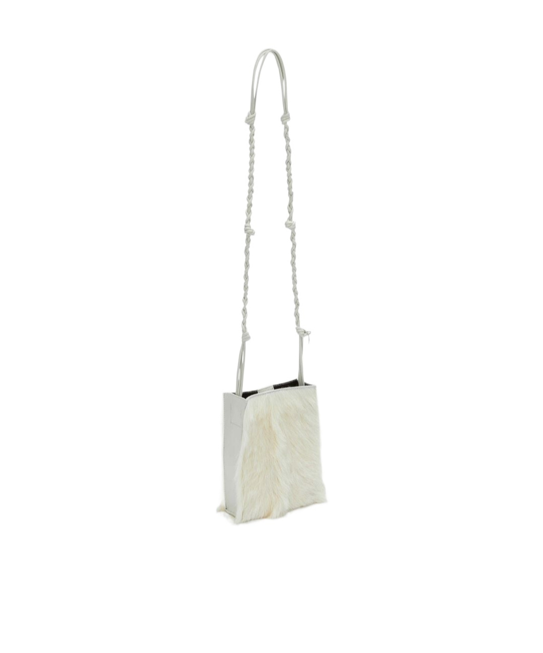 Jil Sander Small Tangle Body Bag In White