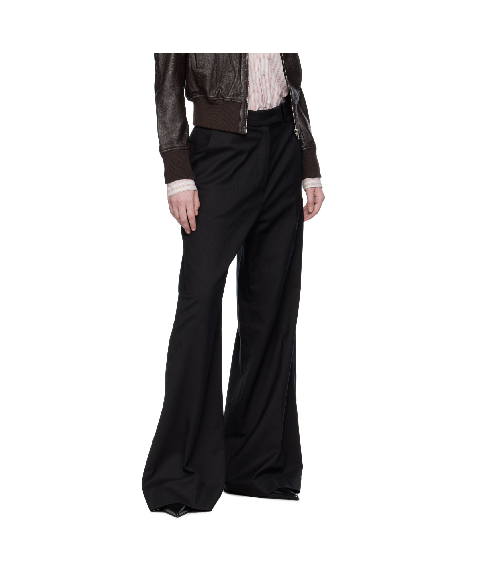 The Frankie Shop Brickell Trousers In Black