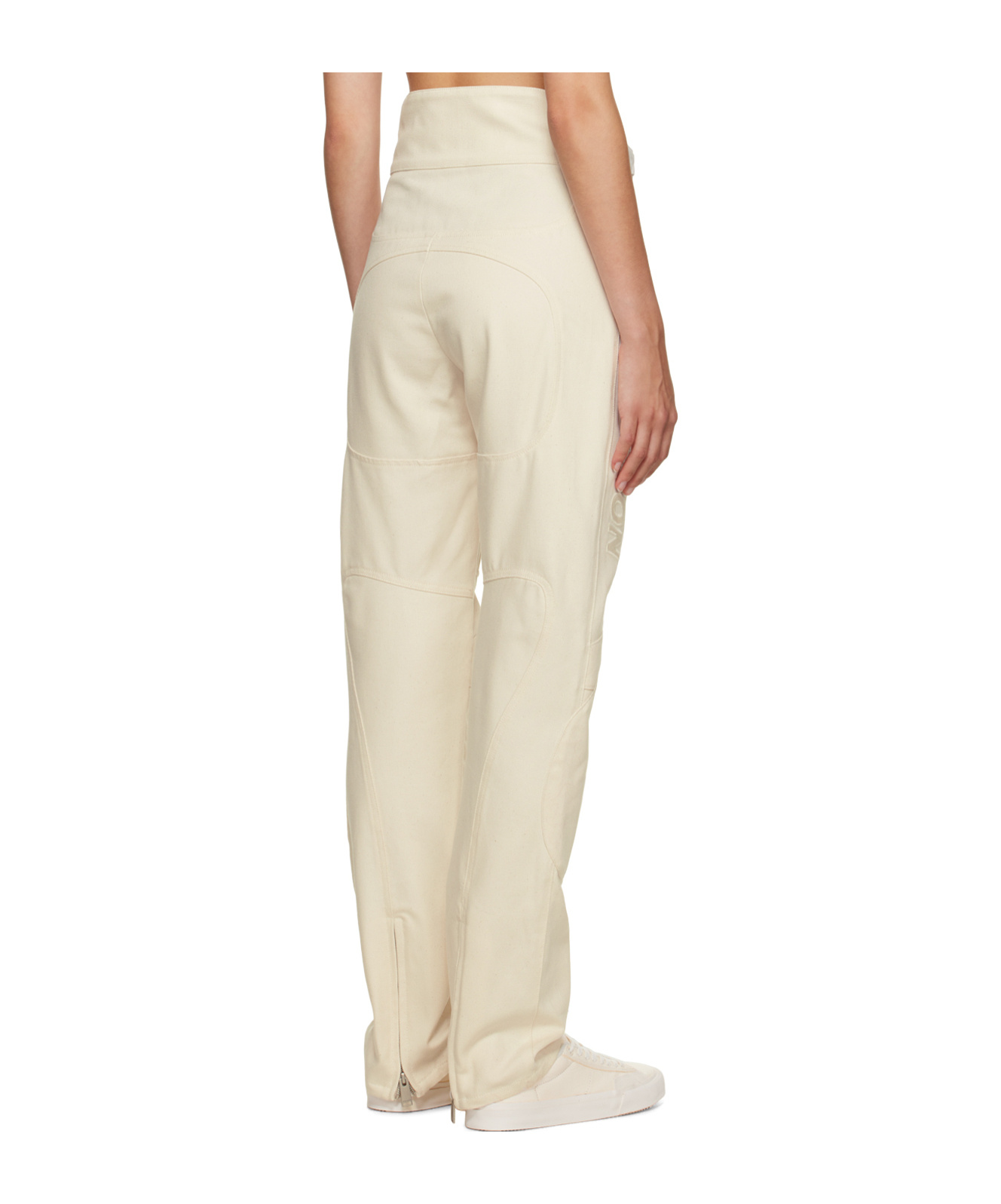 Heron Preston Double Pocket Slacks In Neutral
