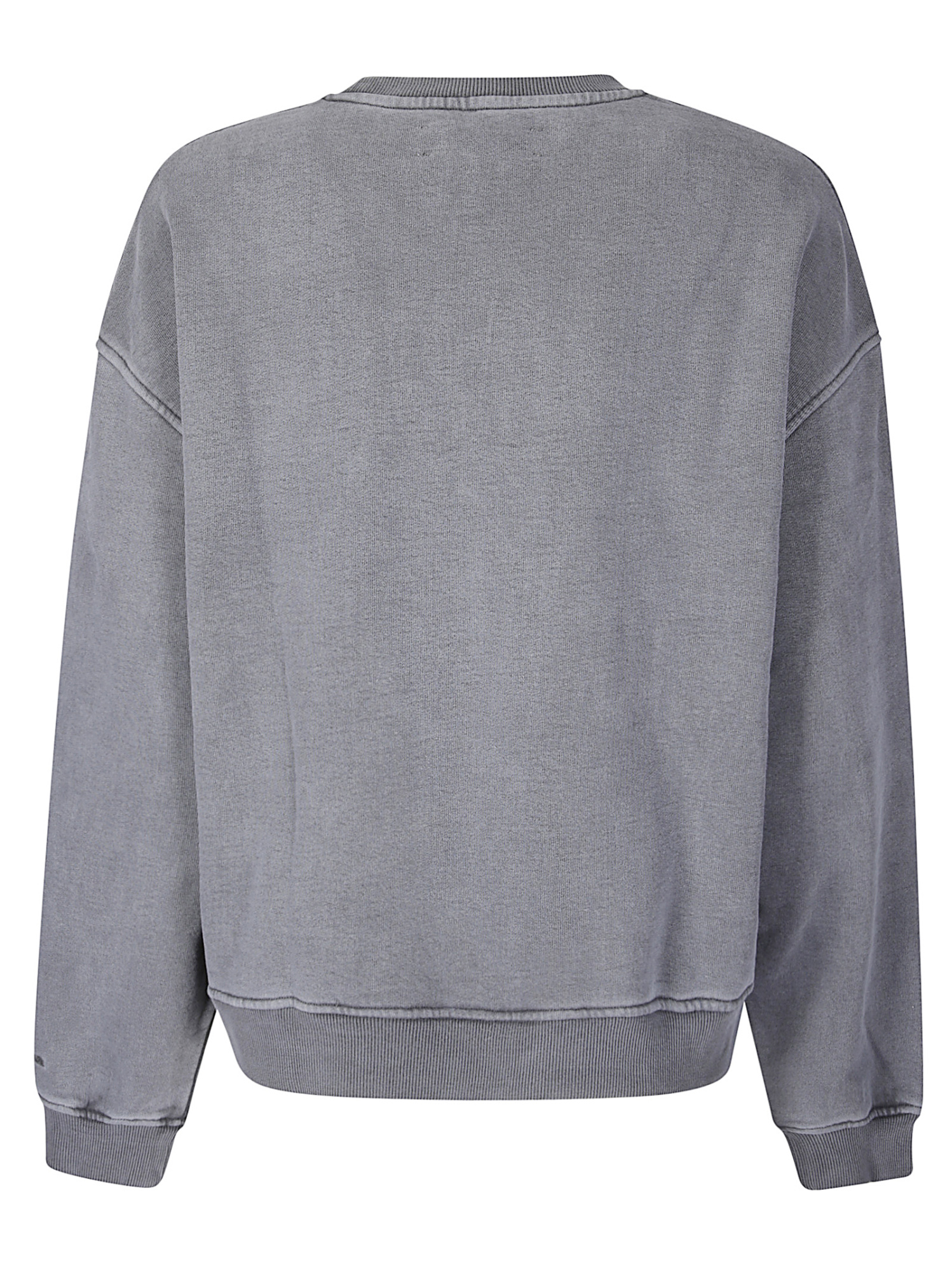 Samsoe & Samsoe Crew Neck Long-sleeved Sweatshirt In Blue