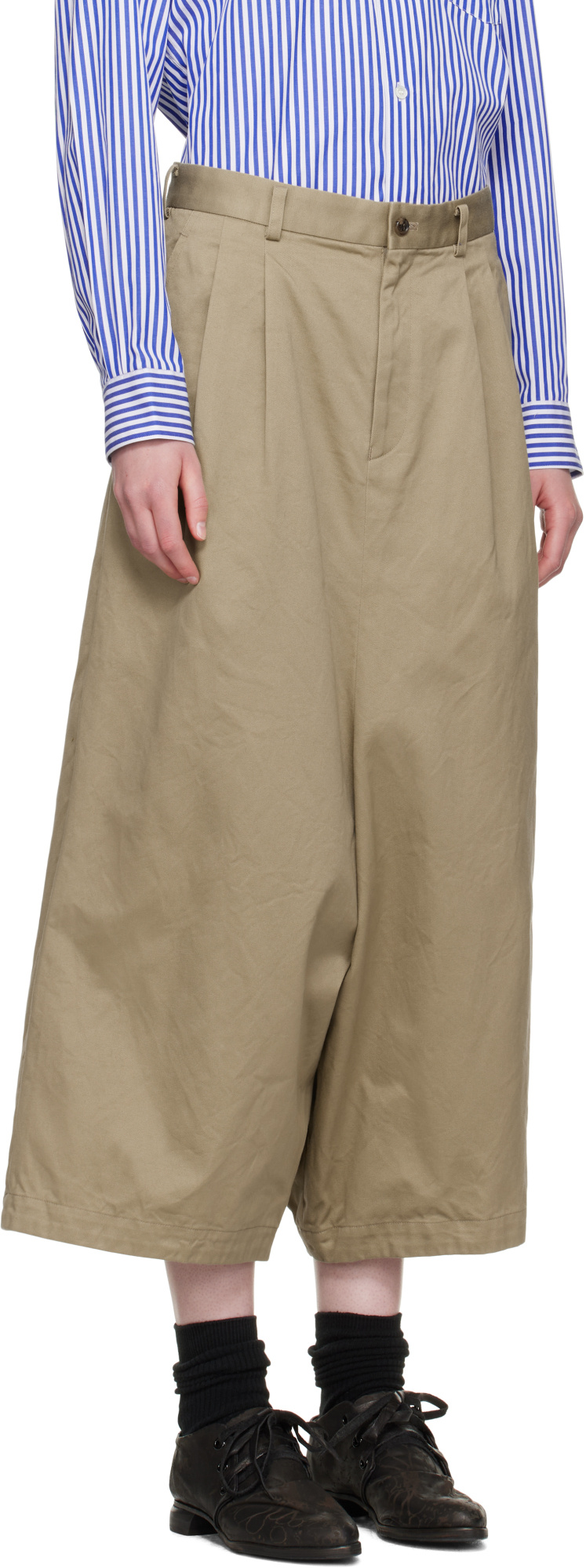 COMME DES GARÇONS BELT LOOPS SLACKS 