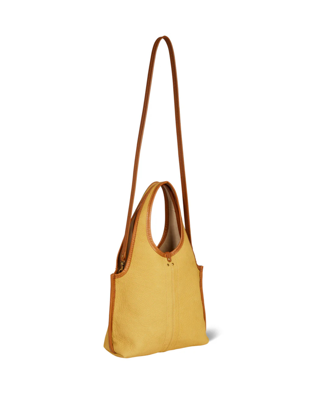 Jérôme Dreyfuss Double Handle Shoulder Bag In Yellow