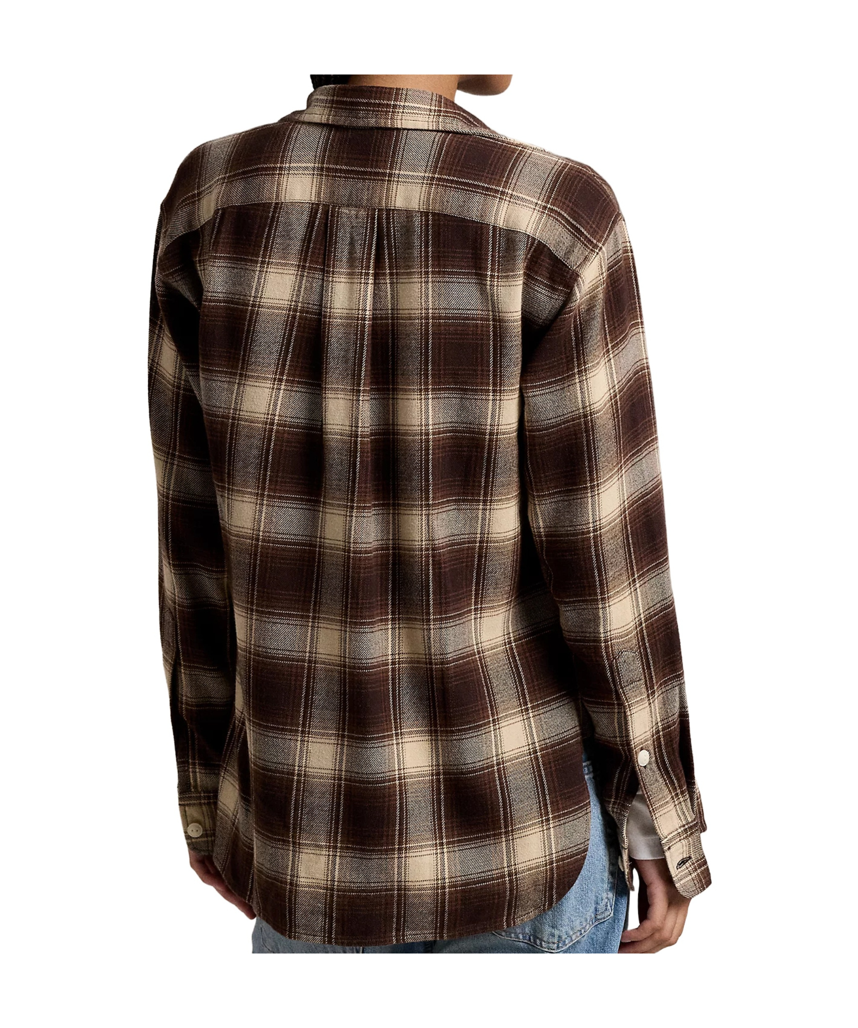 Polo Ralph Lauren Relaxed Fit Plaid Cotton Shirt In Multicolor