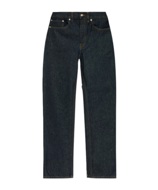 Dries Van Noten Belt-loop Jeans In Black