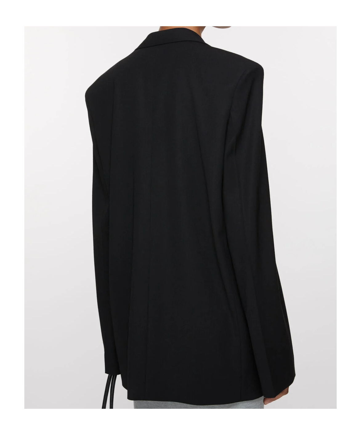 Acne Studios Single-breasted Blazer In Black