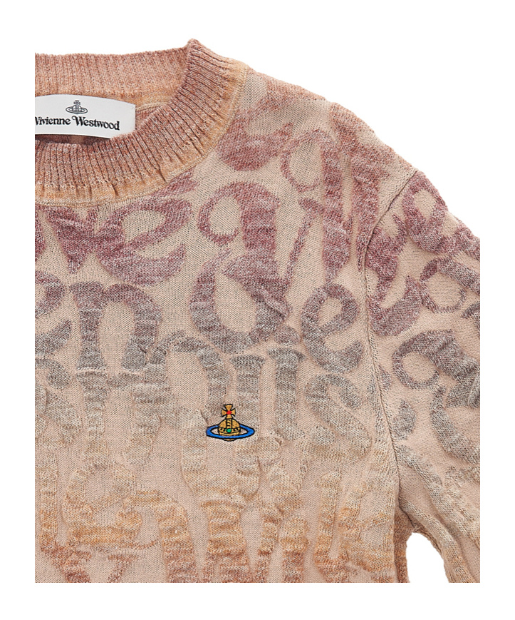 Vivienne Westwood Long-sleeved Pullover In Nude