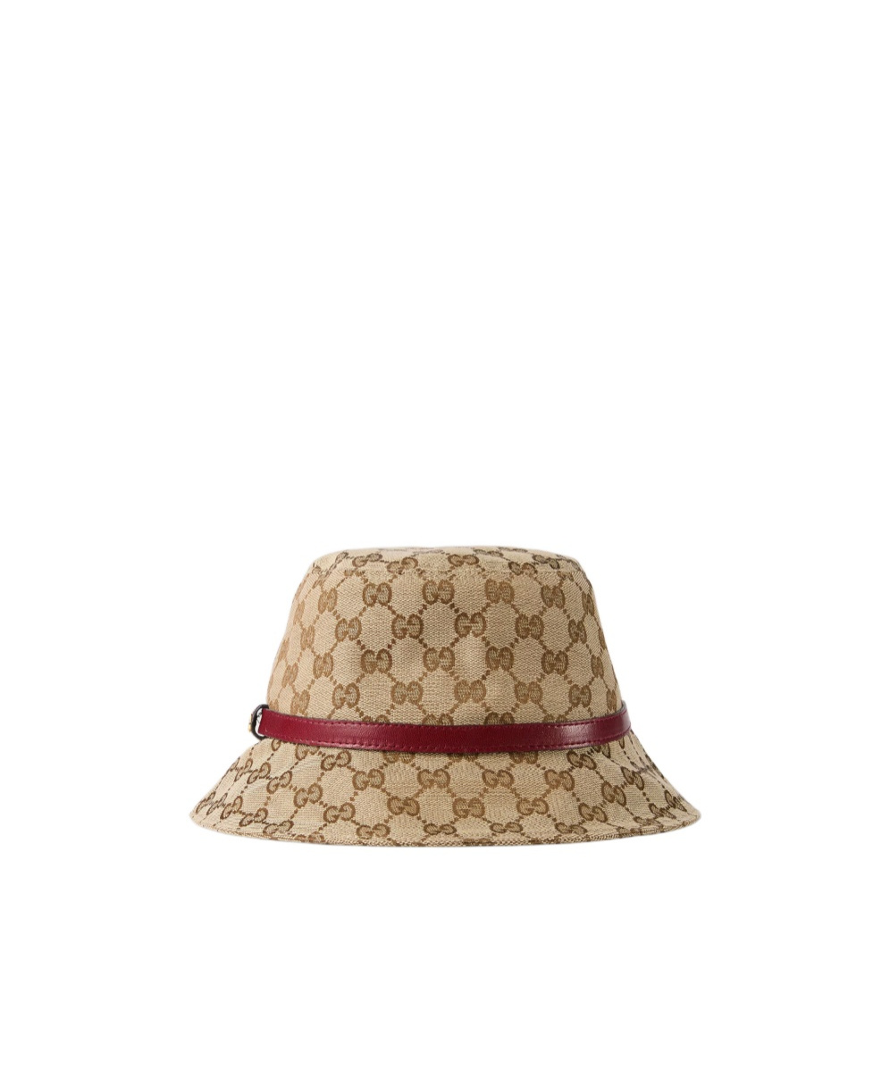 Gucci Gg Canvas Bucket Hat In Brown