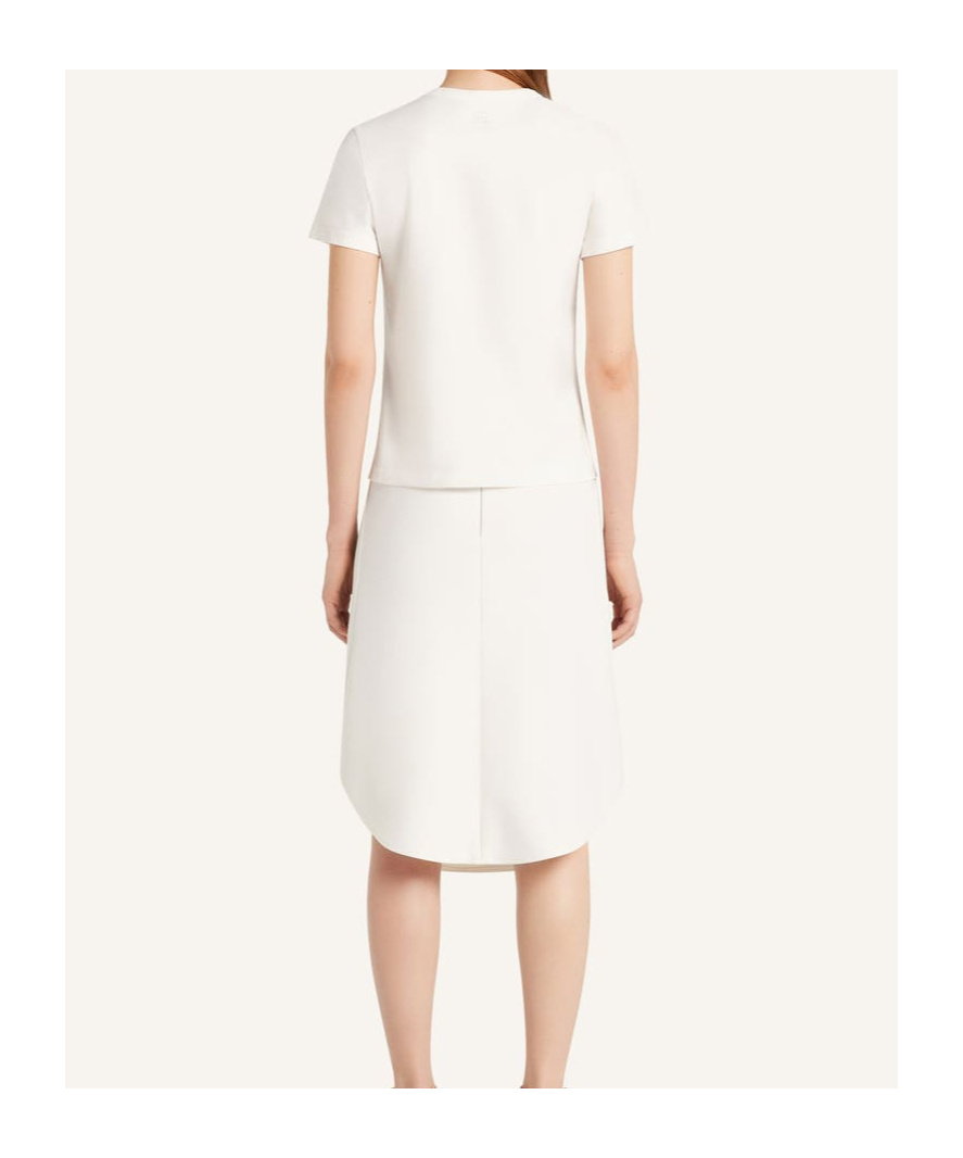 Courrèges Logo-patch Cotton T-shirt