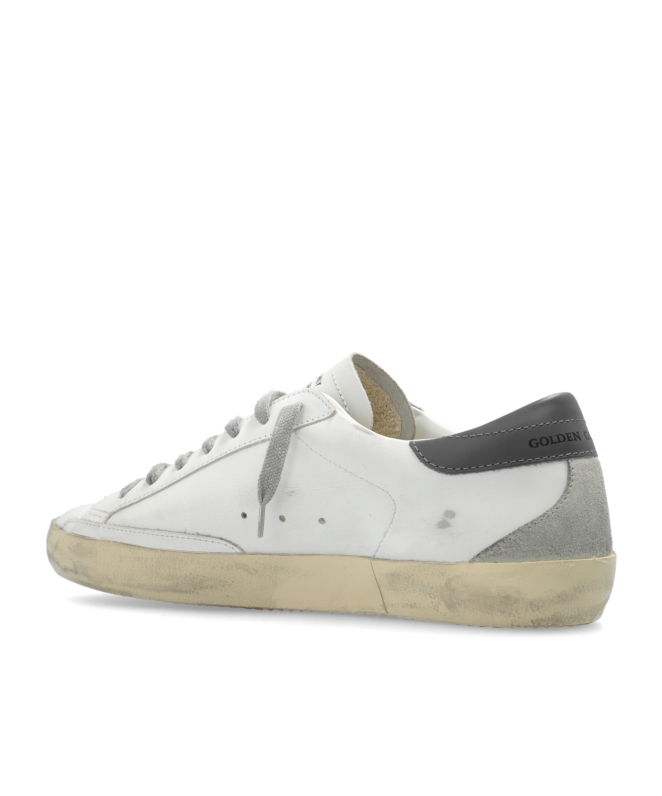 GOLDEN GOOSE SUPER-STAR DISTRESSED SNEAKERS