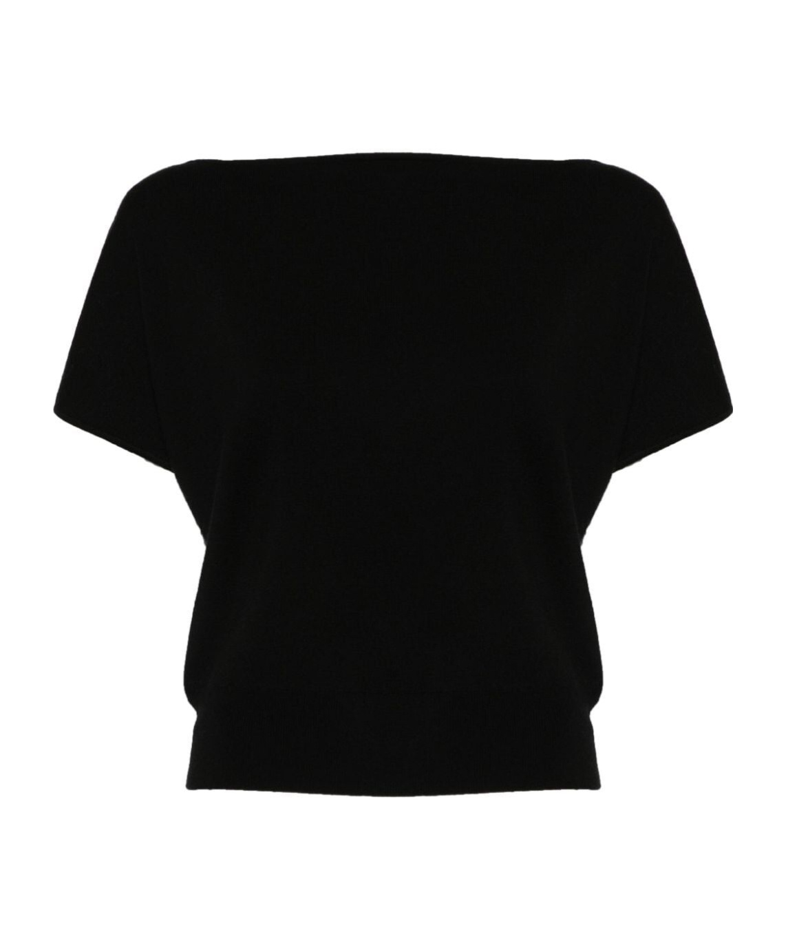Shop P.a.r.o.s.h Knitted Top In Black