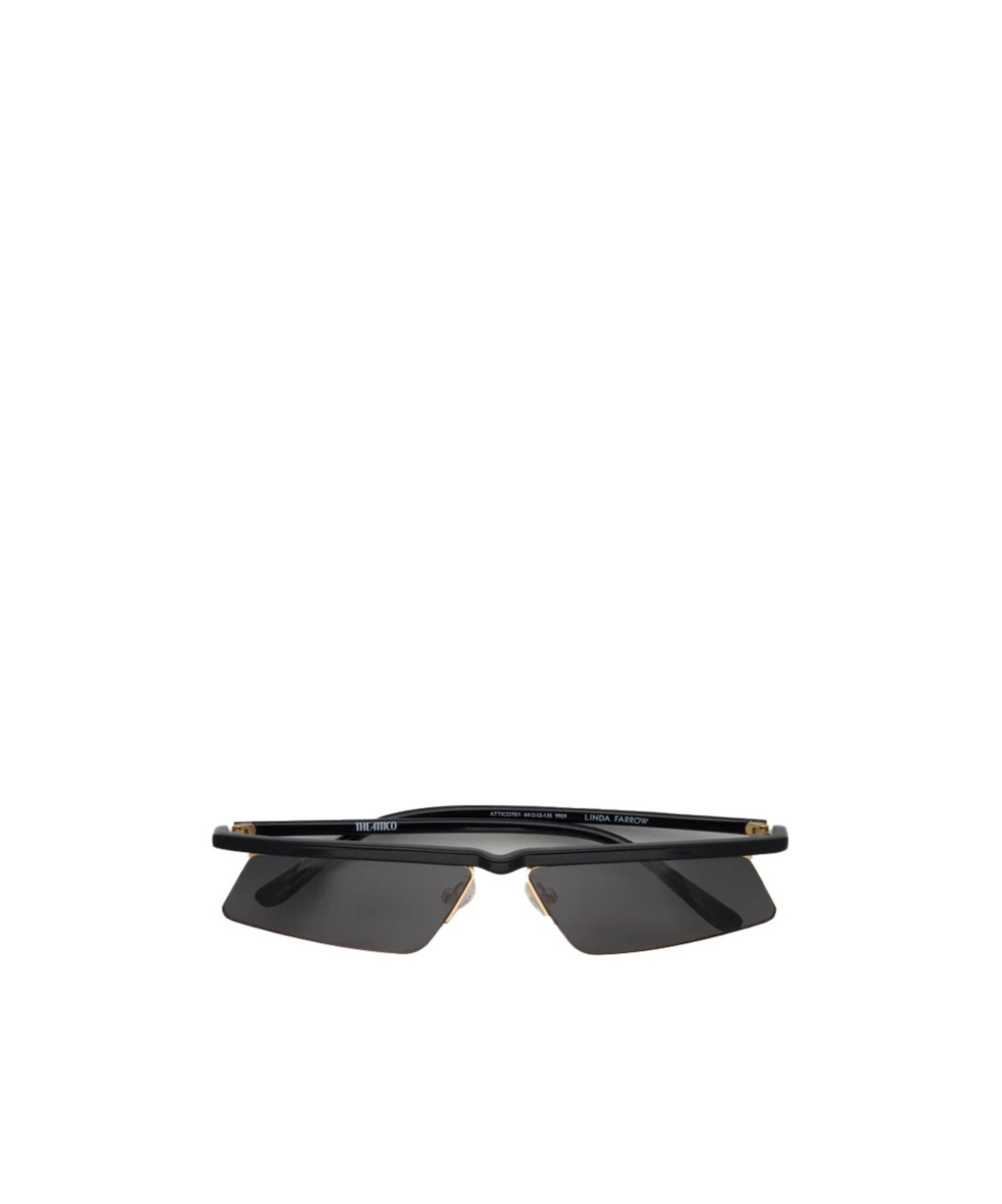 Attico Aria Cat-eye Sunglasses In Black