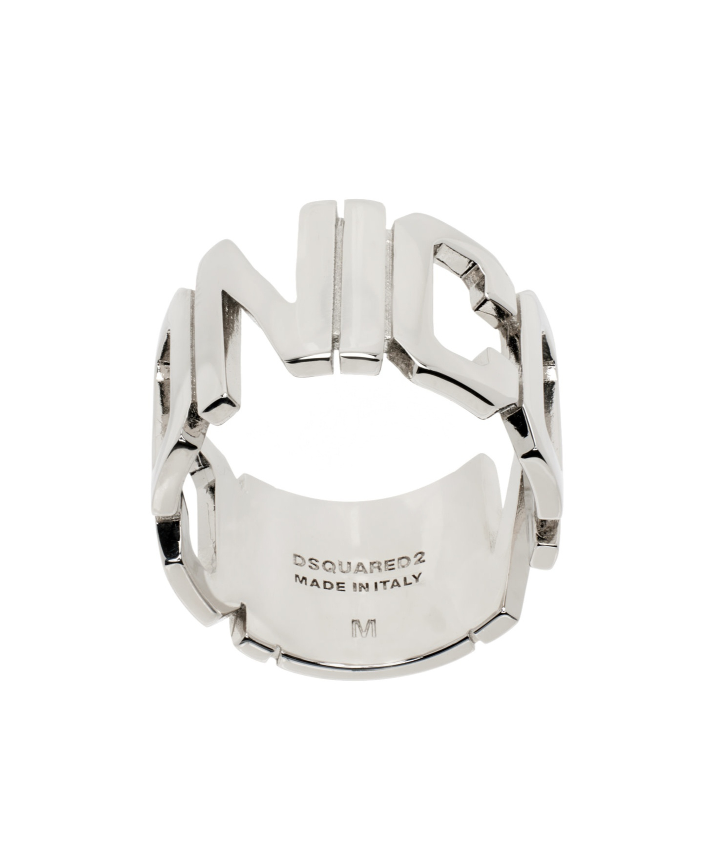 DSQUARED2 SCULPTED LOGO RING