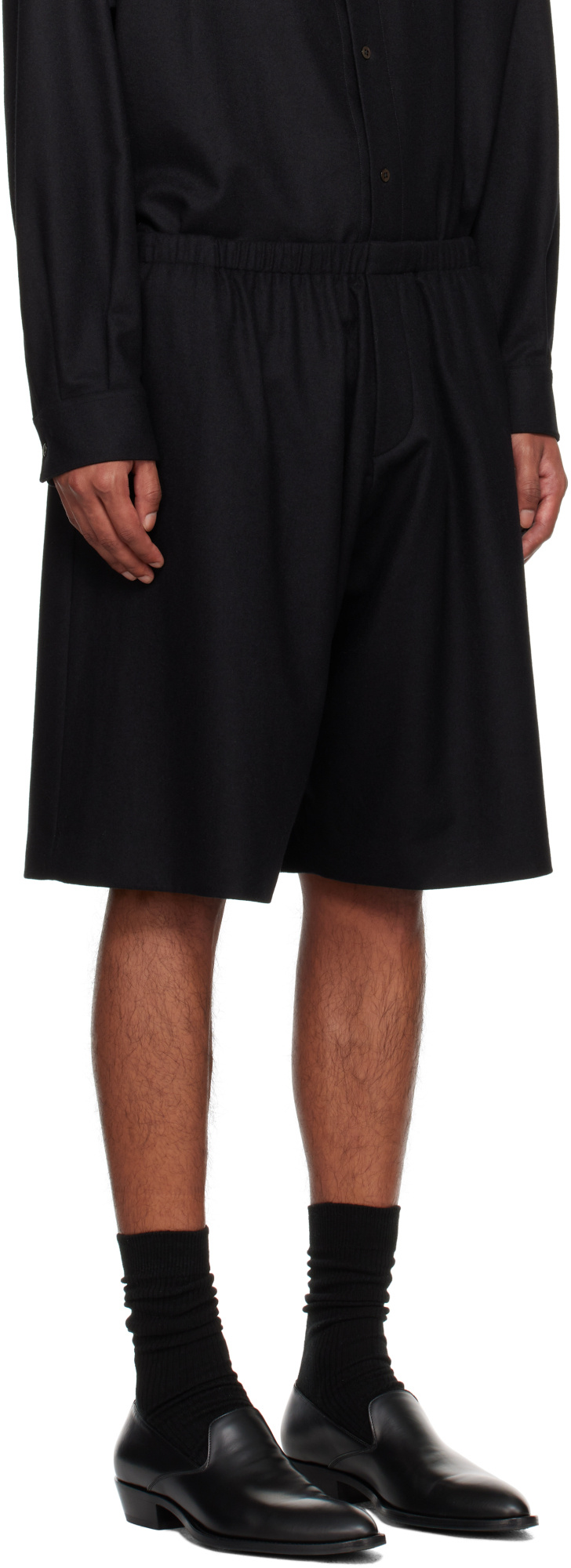 The Row Aimir Shorts In Black