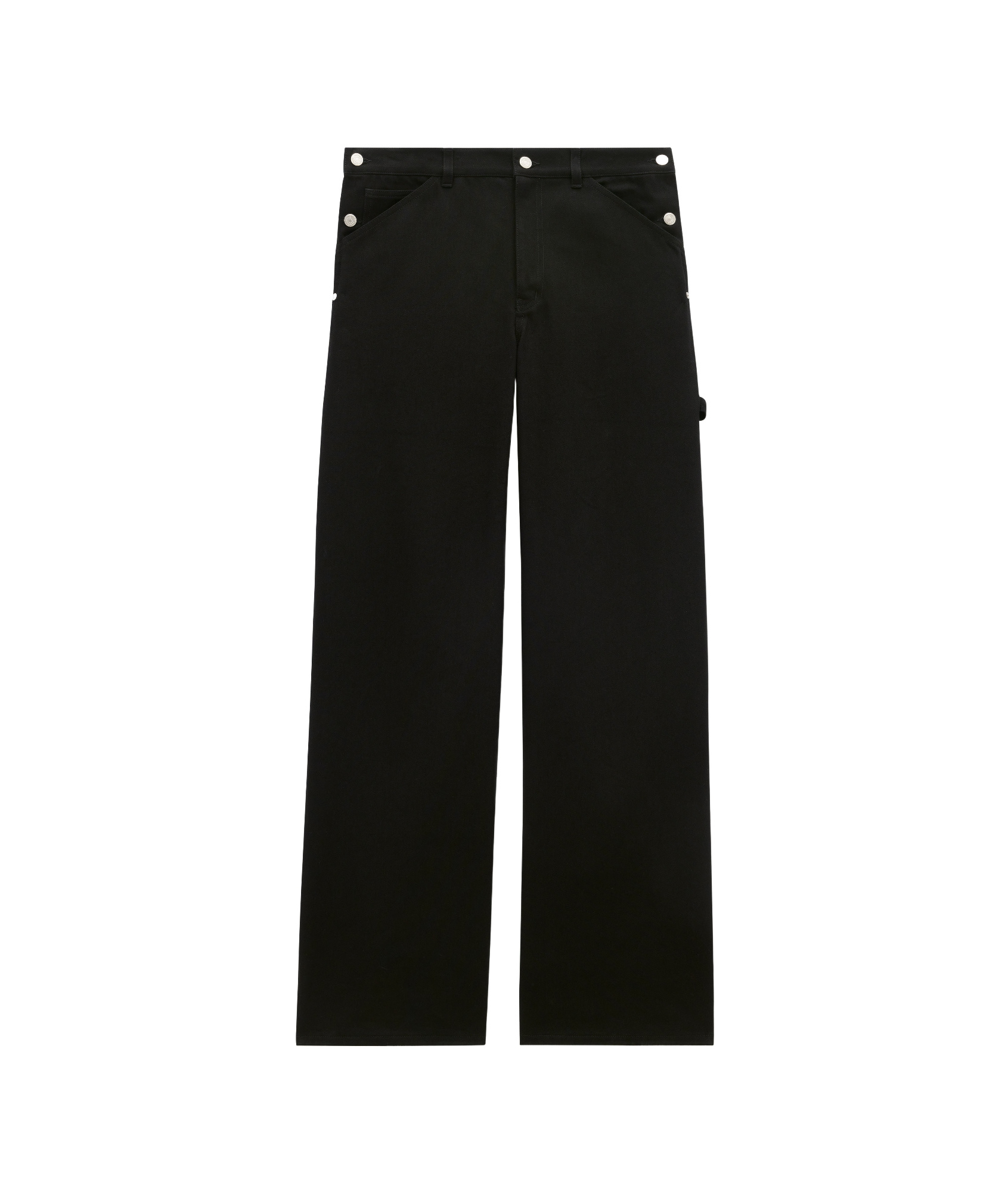 Courrèges Sailor Wide-leg Jeans In Black