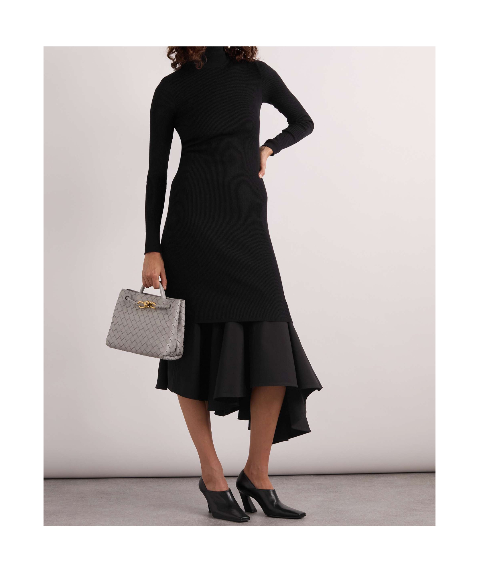 BOTTEGA VENETA LONG-SLEEVED DRESS 