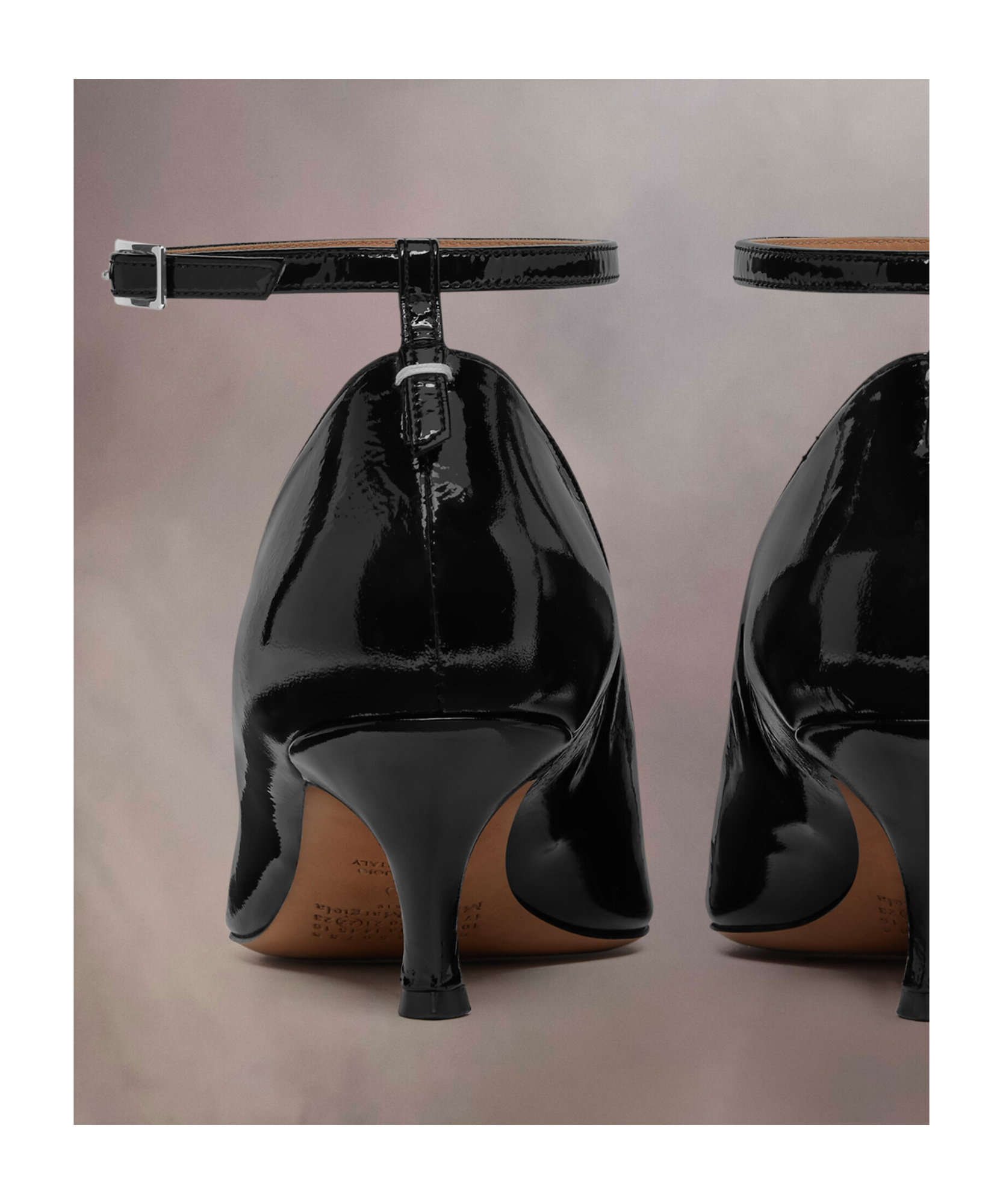 Shop Maison Margiela Kinkies Pump In Black