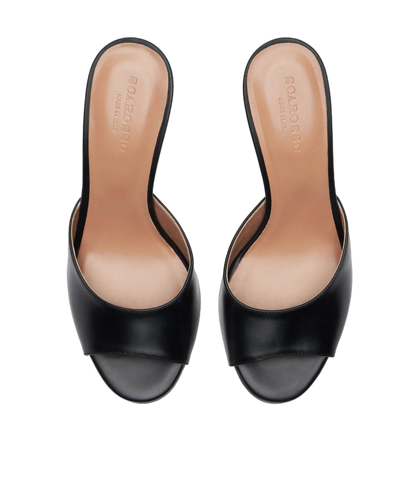 Scarosso Lohan Open-toe Mules In Animal Print