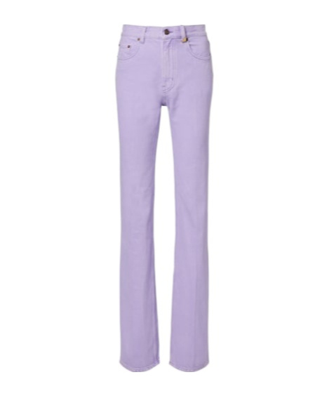 Chloé Straight Jeans In Purple