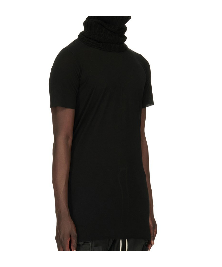 Rick Owens Cashmere Wool Knitted Scarf In Black