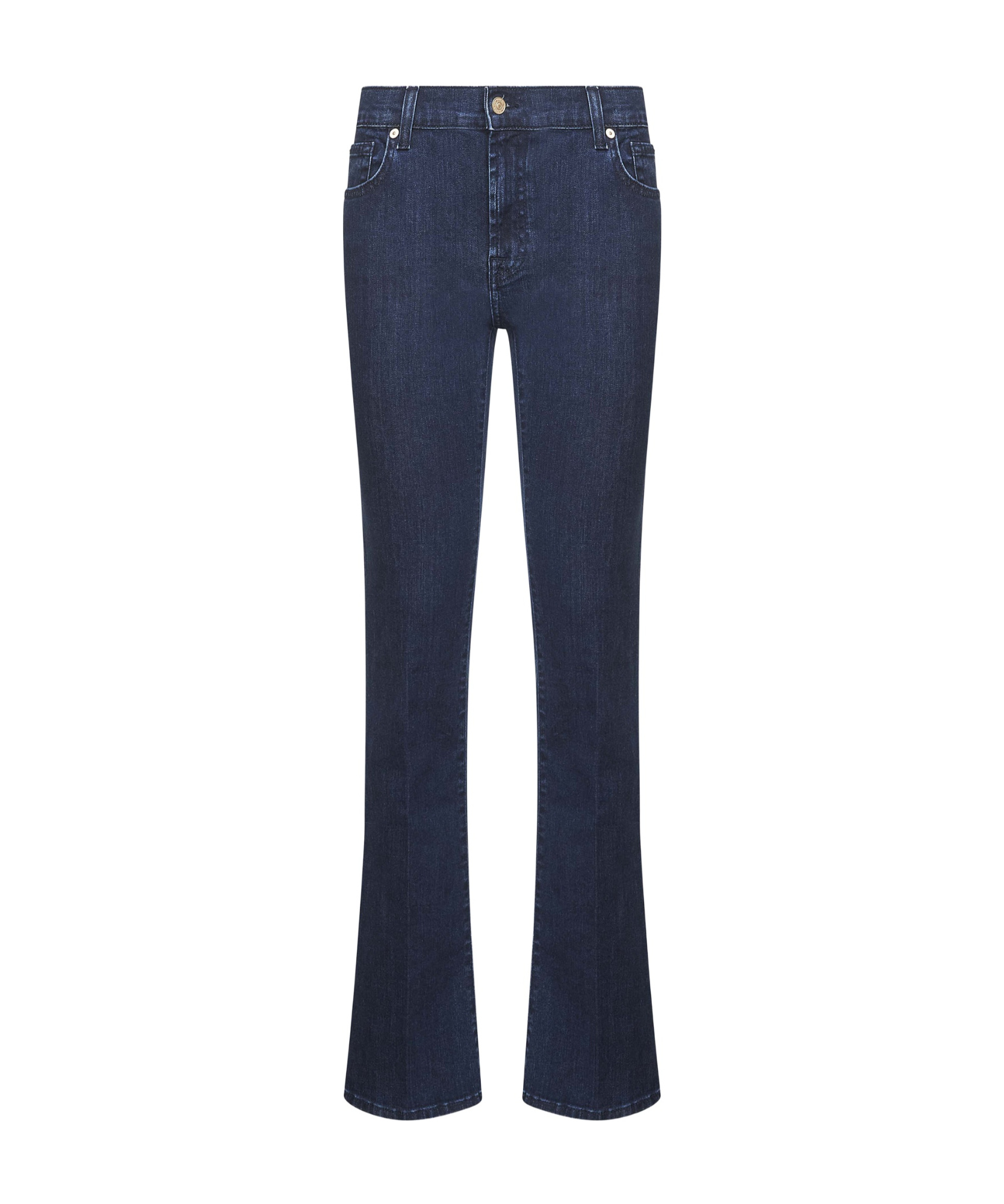 7 For All Mankind Logo Denim Jeans In Black