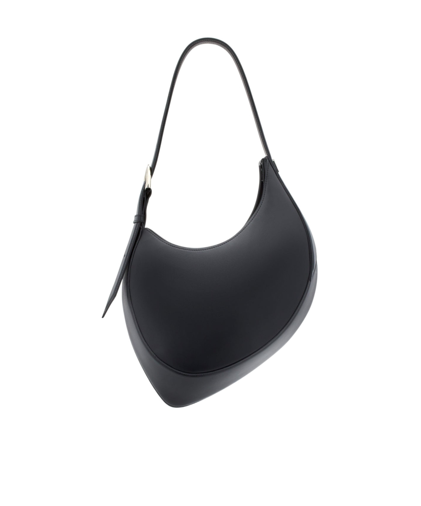 MUGLER SPIRAL CURVE SHOULDER BAG