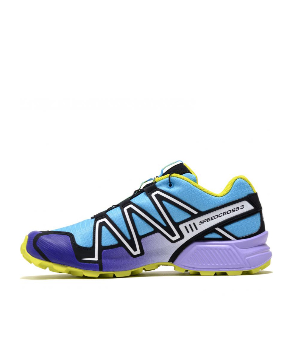 Salomon Multicolor Speedcross 3 Sneakers In Blue