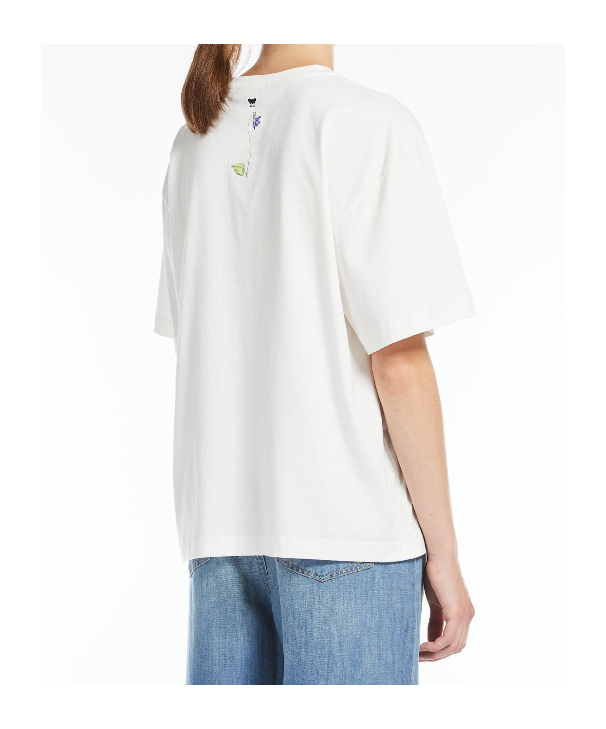 Weekend Max Mara Short-sleeve T-shirt In White
