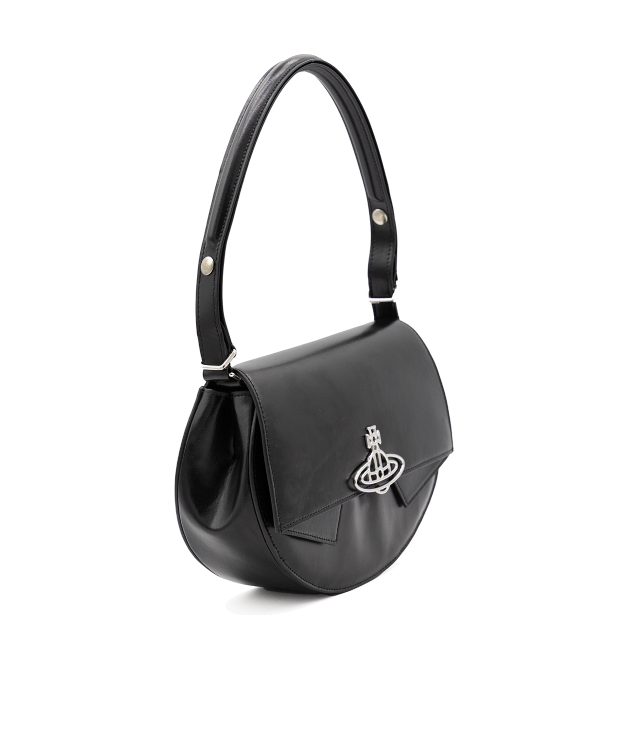Vivienne Westwood Top Handle Handbag In Black