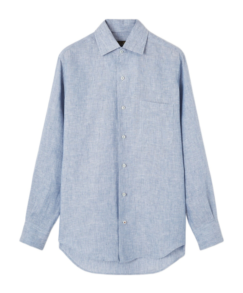 Loro Piana André Shirt In Light Indigo