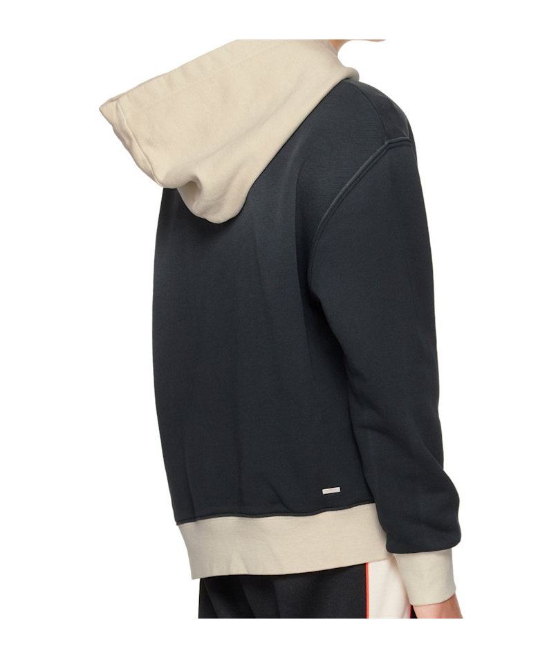 Amiri Boy's Logo-print Collegiate Inspired Hoodie In Black