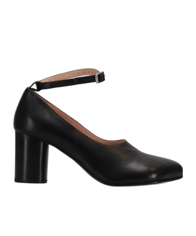 Niccolò Pasqualetti Obliqua Block Heel Pumps - Calfskin Leather