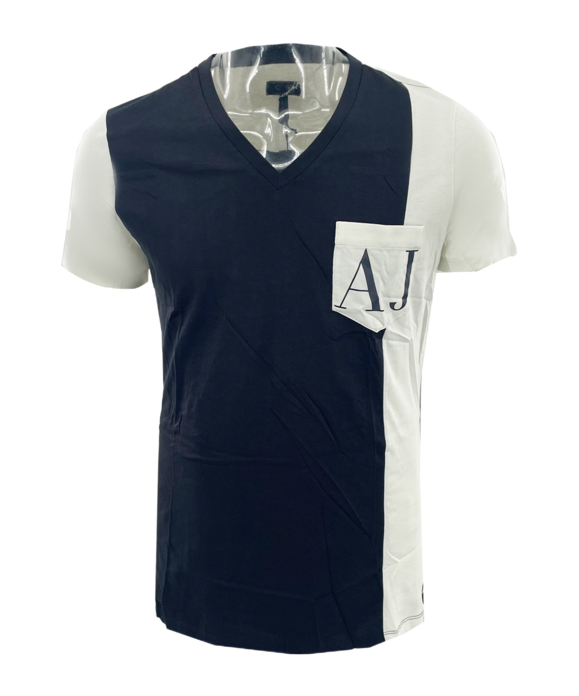 ARMANI JEANS V-NECK SHORT-SLEEVED T-SHIRT