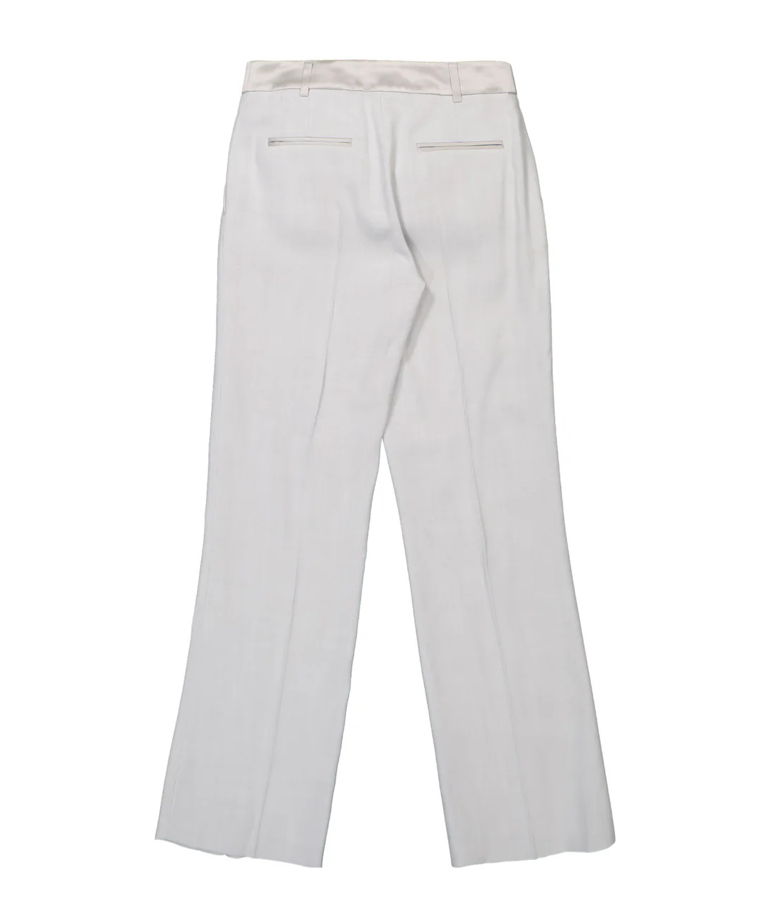 Casablanca Belt Loop Casual Pants In White