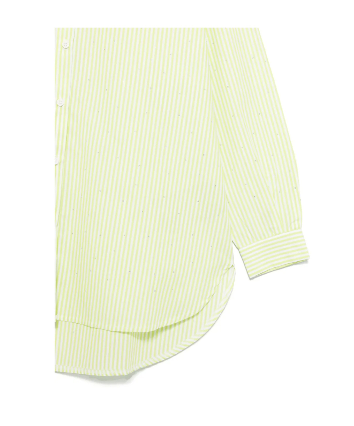 Douuod Pinstripe Shirt In White