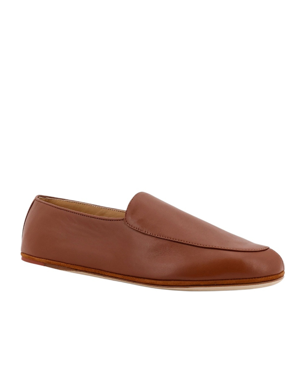 Loro Piana Women Anton Walk Leathr Loafers In Brown