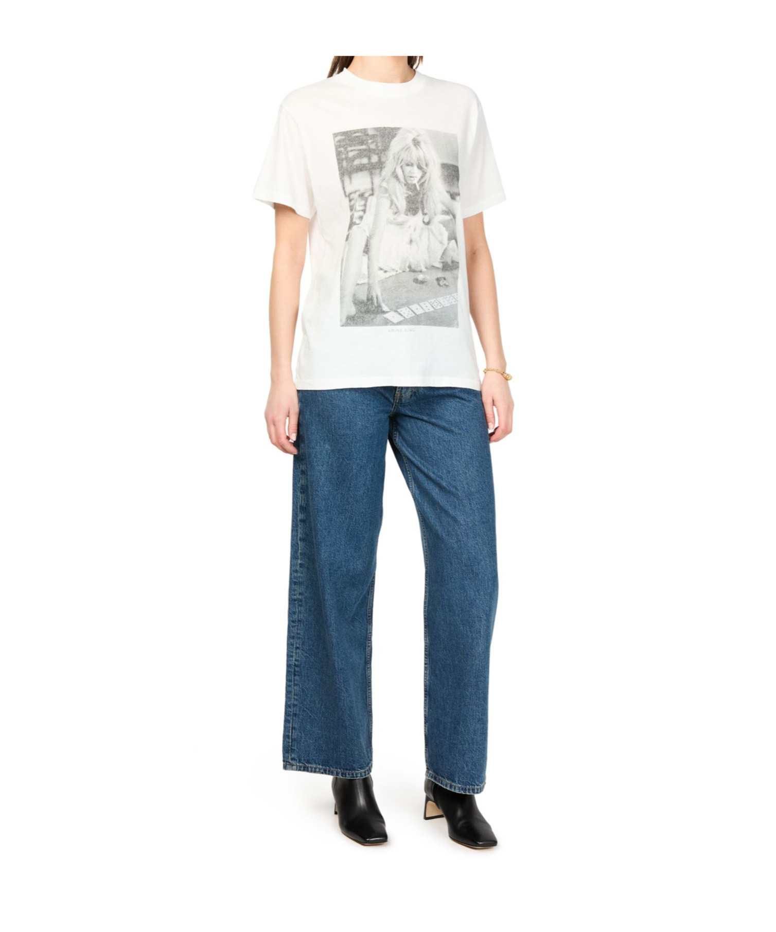 ANINE BING SHORT-SLEEVED T-SHIRT