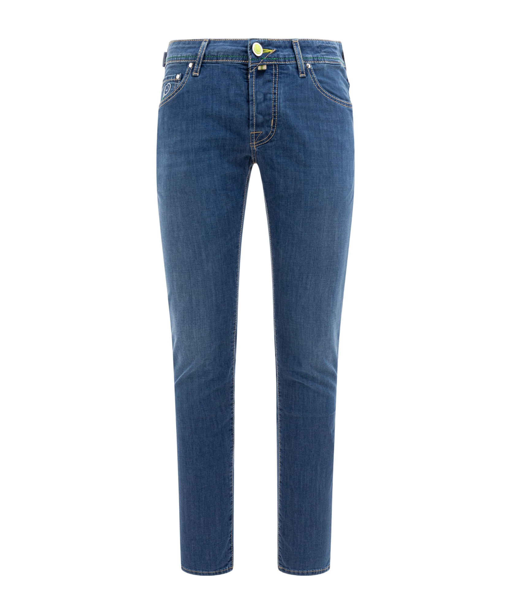 Jacob Cohen Belt-loop Jeans In Blue
