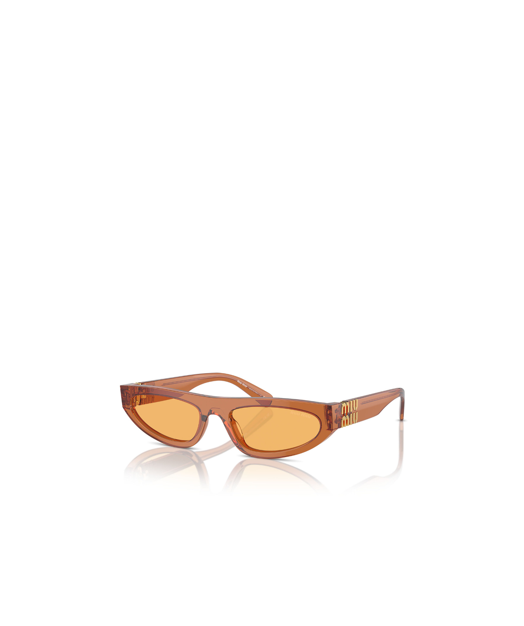 Miu Miu Eyewear Sunglasses In Orange