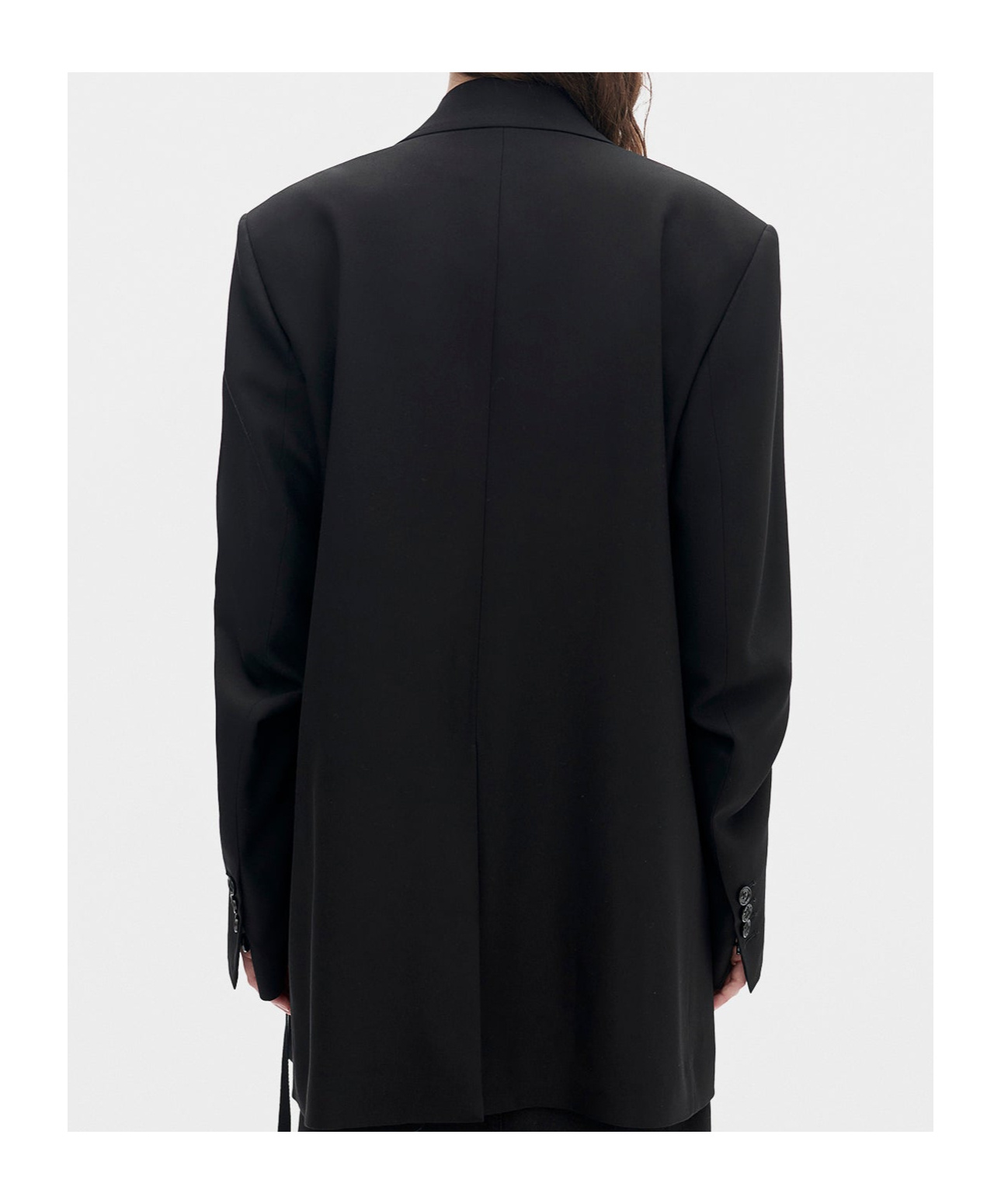 Ann Demeulemeester Agnes High Comfort Tailored Blazer In Black